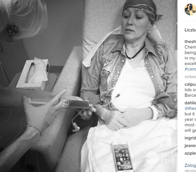 Shannen Doherty na chemioterapii