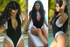 Kylie Jenner pozuje na basenie
