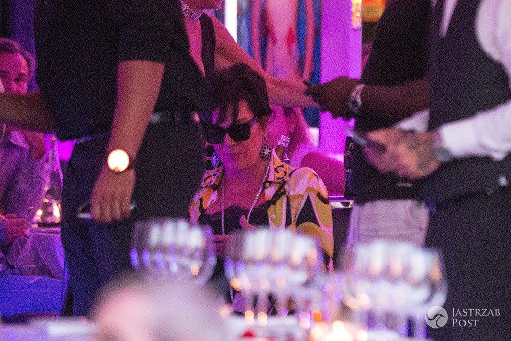 Kris Jenner i Corey Gamble w Saint-Tropez