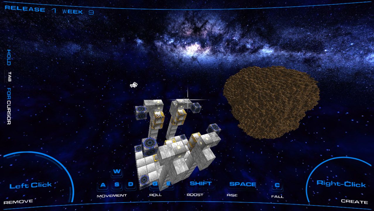 Blockade Runner: Minecraft w kosmosie. Z kosmicznymi bitwami!