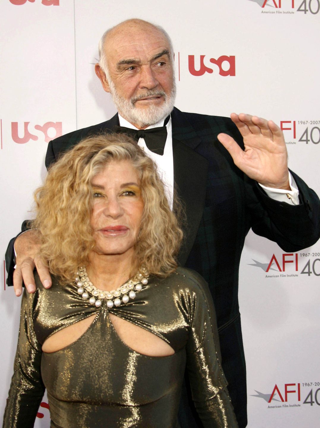 Sean Connery z żoną