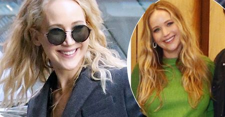 Jennifer Lawrence dumnie eksponuje ciążowe krągłości na pokazie filmu. Spory brzuszek oznacza, że poród już niebawem