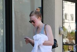 Dakota Fanning na siłowni. Wygląda jak zwyczajna dziewczyna