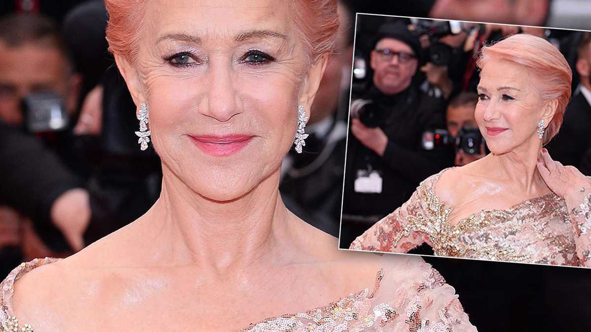 Cannes 2019: Helen Mirren w nowej fryzurze i obłędnej kreacji! Ambasadorka L'Oréal Paris wie, jak zachwycić!