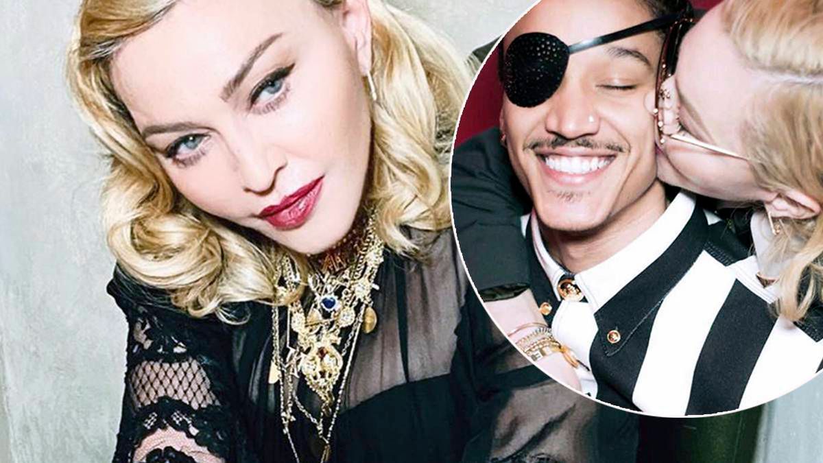 Madonna pokazała gorące zdjęcia z młodszym o 36 lat kochankiem. Miłość kwitnie!