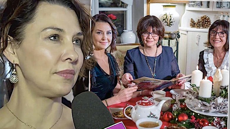 Anna Popek z mamam Lewandowskich