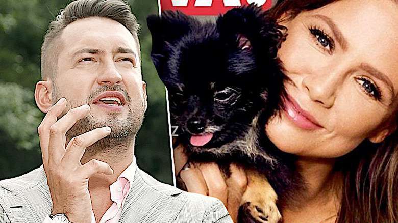 Marcin Prokop pocałował psa Kingi Rusin