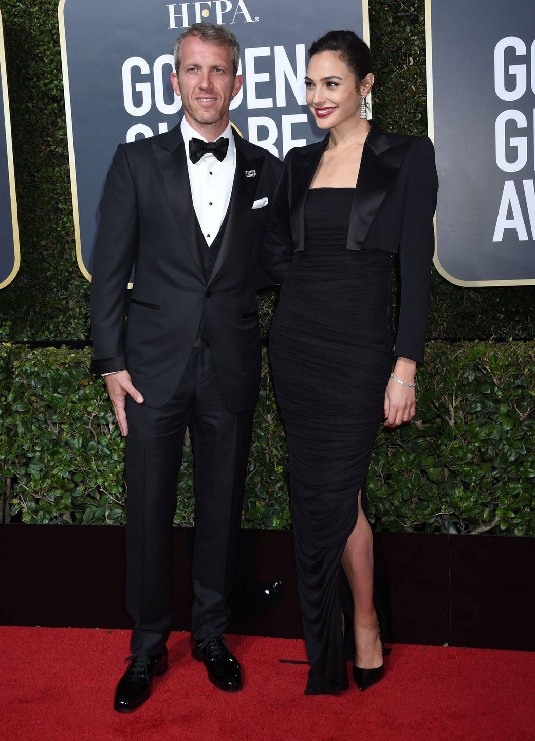 Gal Gadot i Yaron Versano - Złote Globy 2018