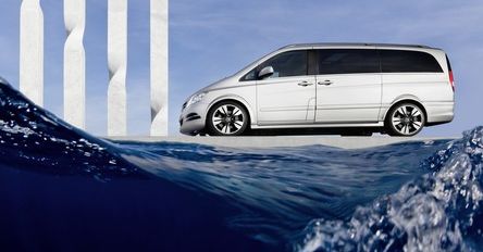 Mercedes jak jacht