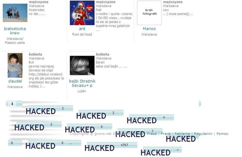 Użytkownikom grono.net grozi kradzież konta