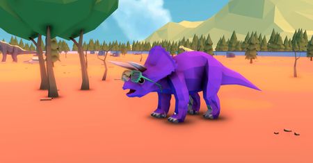 Rozchodniaczek: najlepszym komentarzem jest ten purpurowy triceratops w okularach