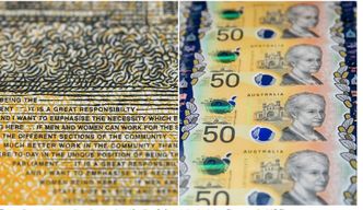 46 milionów australijskich banknotów z błędem ortograficznym trafiło do obiegu