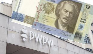 Na stulecie Polskiej Wytwórni Papierów Wartościowych banknot o nominale 19 zł