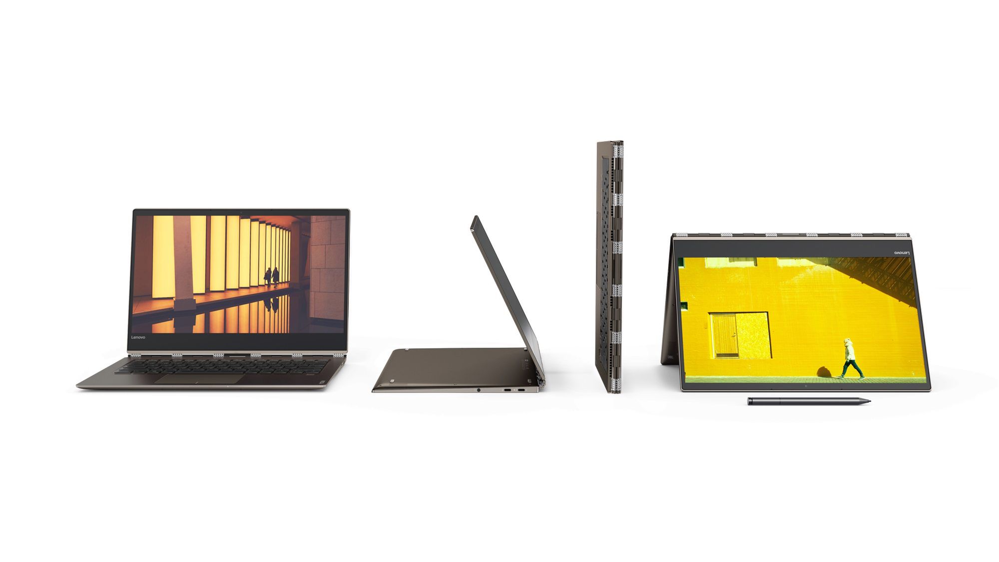 Nowe laptopy Lenovo z ekranem obracającym się w 360-stopniach