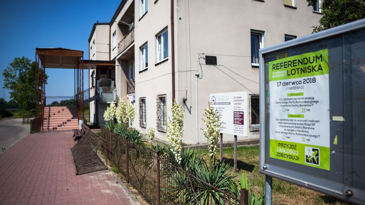 Port w Baranowie ma zacząć działać w 2028 roku.