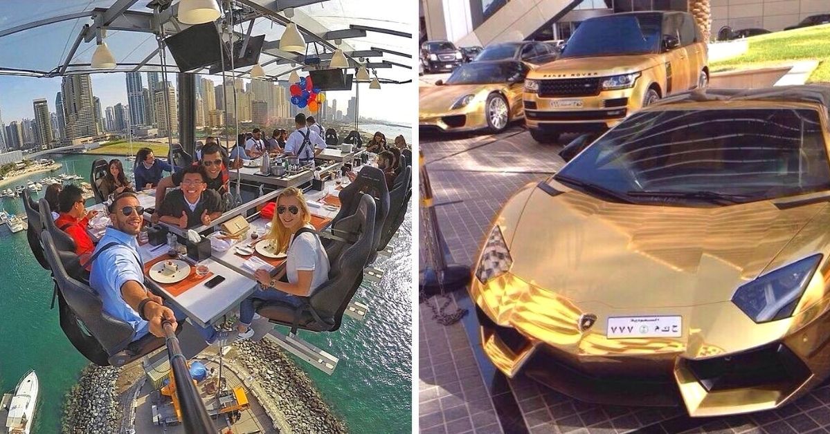 13 oburzająco luksusowych rzeczy, które są możliwe tylko w Dubaju. Zadziwiająco bogate miasto!