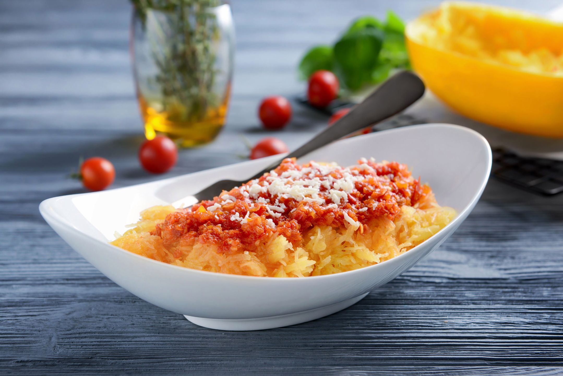Dynia makaronowa z powodzeniem zastąpi klasyczną bazę spaghetti bolońskiego