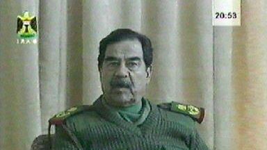 Saddam Husajn zapowiada zwycięstwo