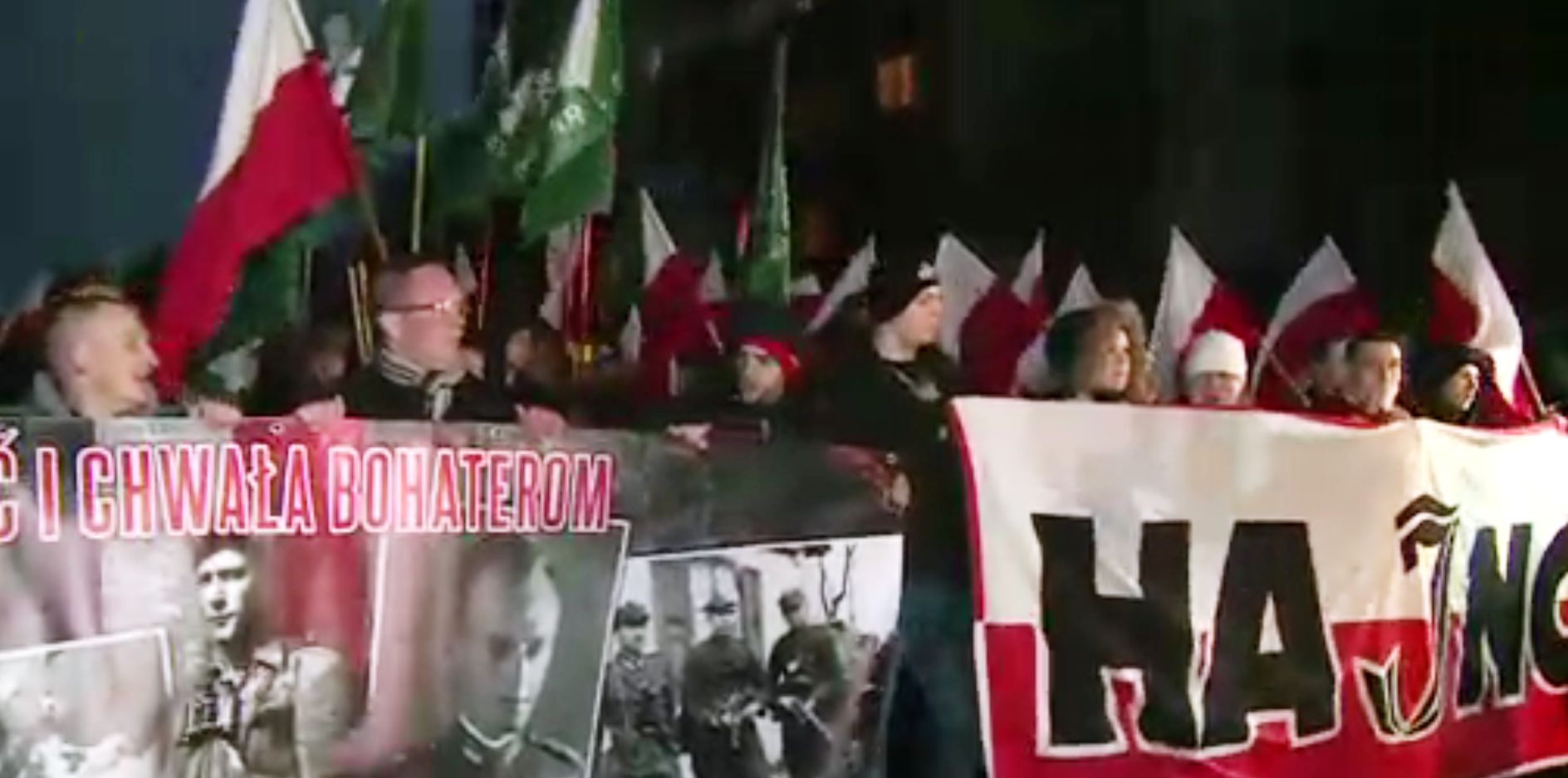 Narodowcy już od trzech lat maszerują regularnie ulicami Hajnówki