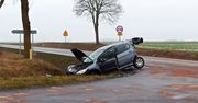 Wypadek między Jabłonowem a Ujściem