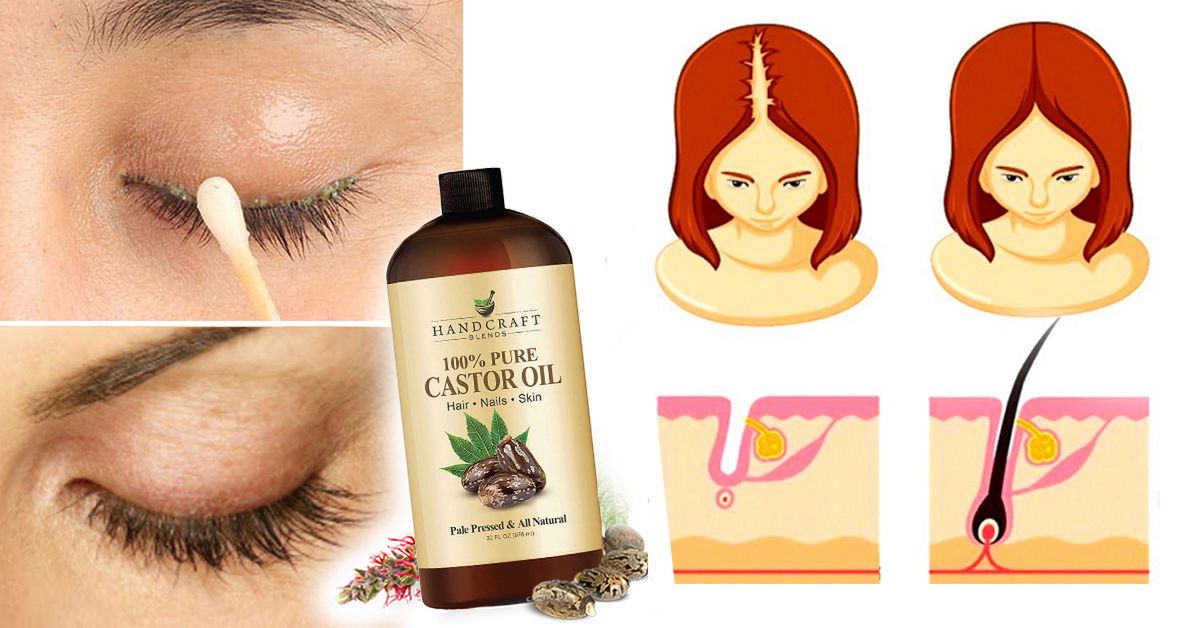 Castor Oil – a Natural Way to Have Thicker Eye-Lashes and Stimulate Your Hair Growth. And It’s Really Cheap!