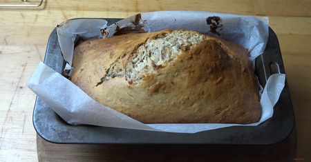 Przepis na chlebek bananowy. Tylko 4 składniki, nie potrzebujesz jajek i masła