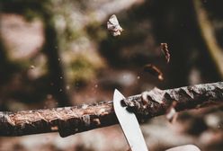 Niefortunny wypadek w lubelskim. Wbił sobie nóż w brzuch podczas strugania drewna