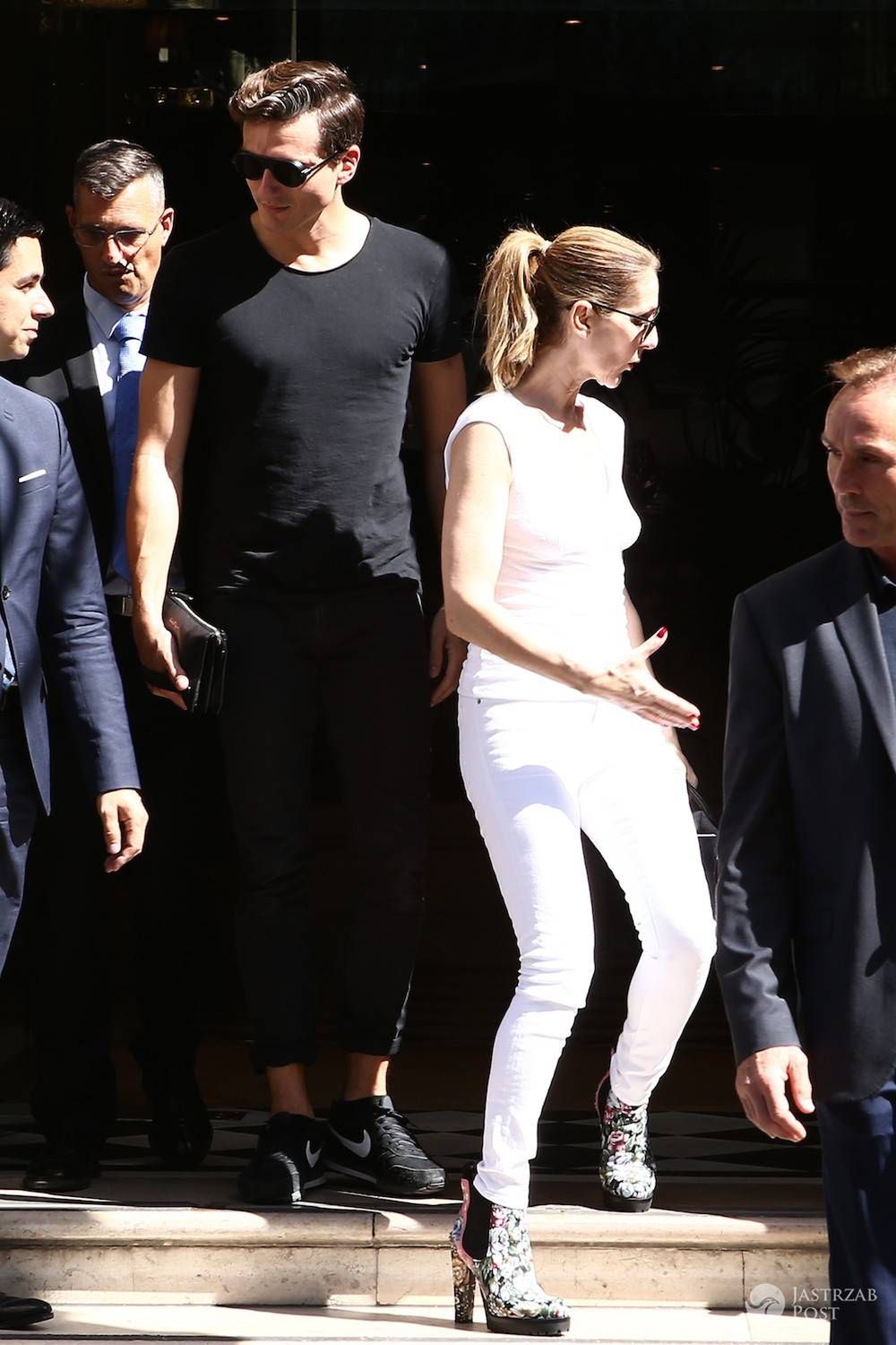 Celine Dion i Pepe Munoz w Paryżu