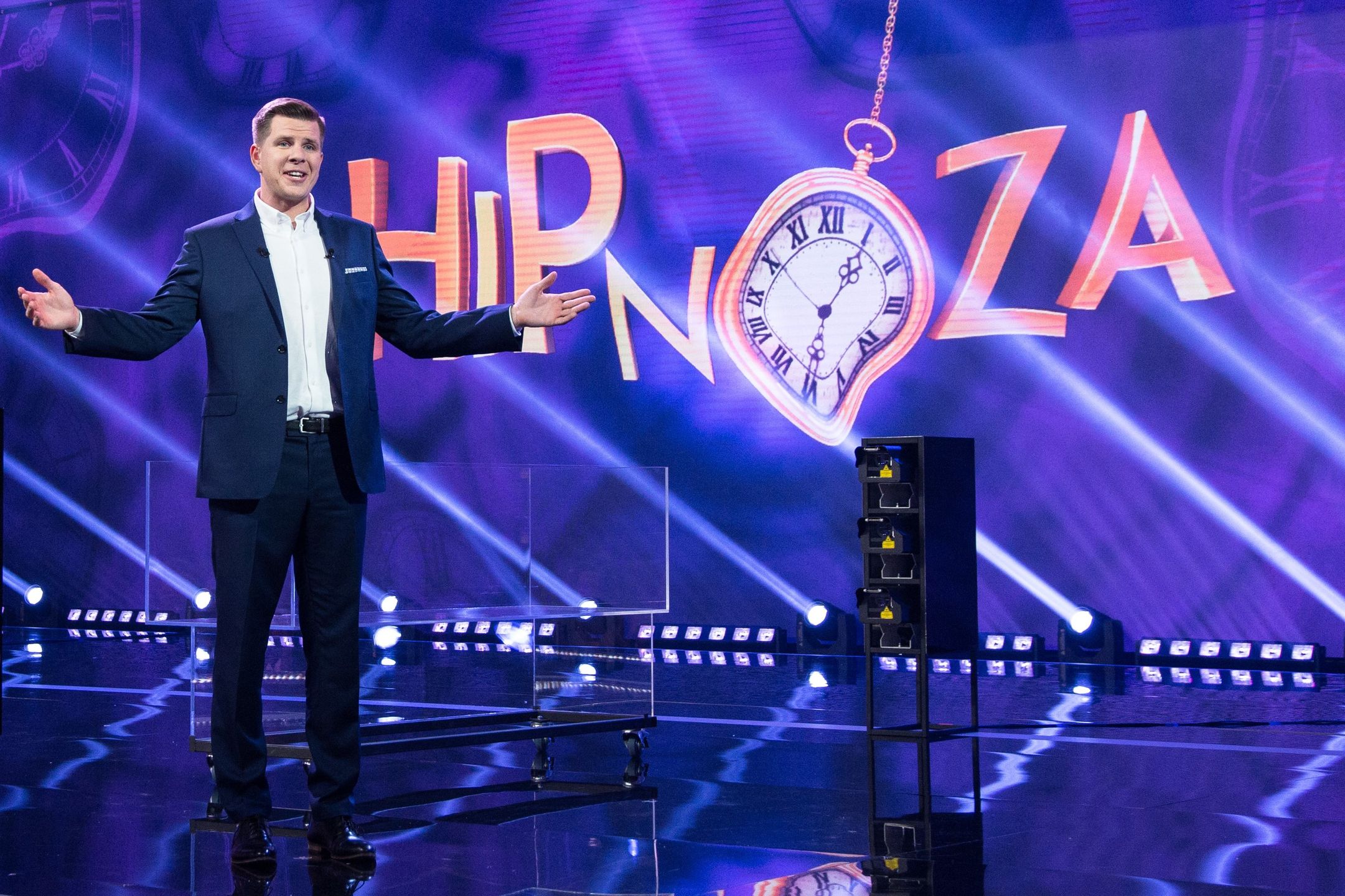Filip Chajzer w programie "Hipnoza"