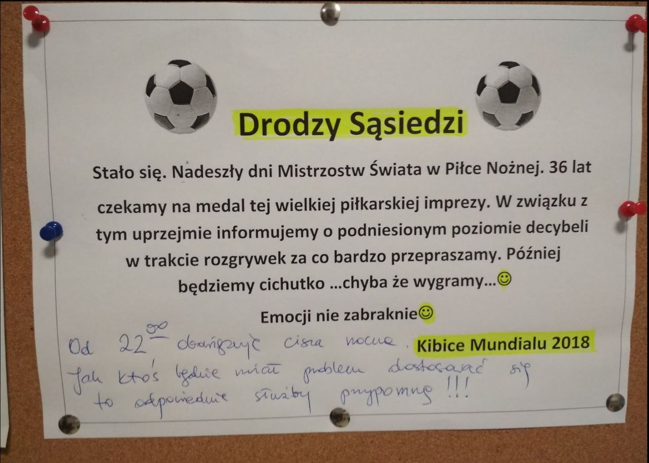 Negocjacje sąsiedzkie przed mundialem. Niektórych już ponoszą emocje