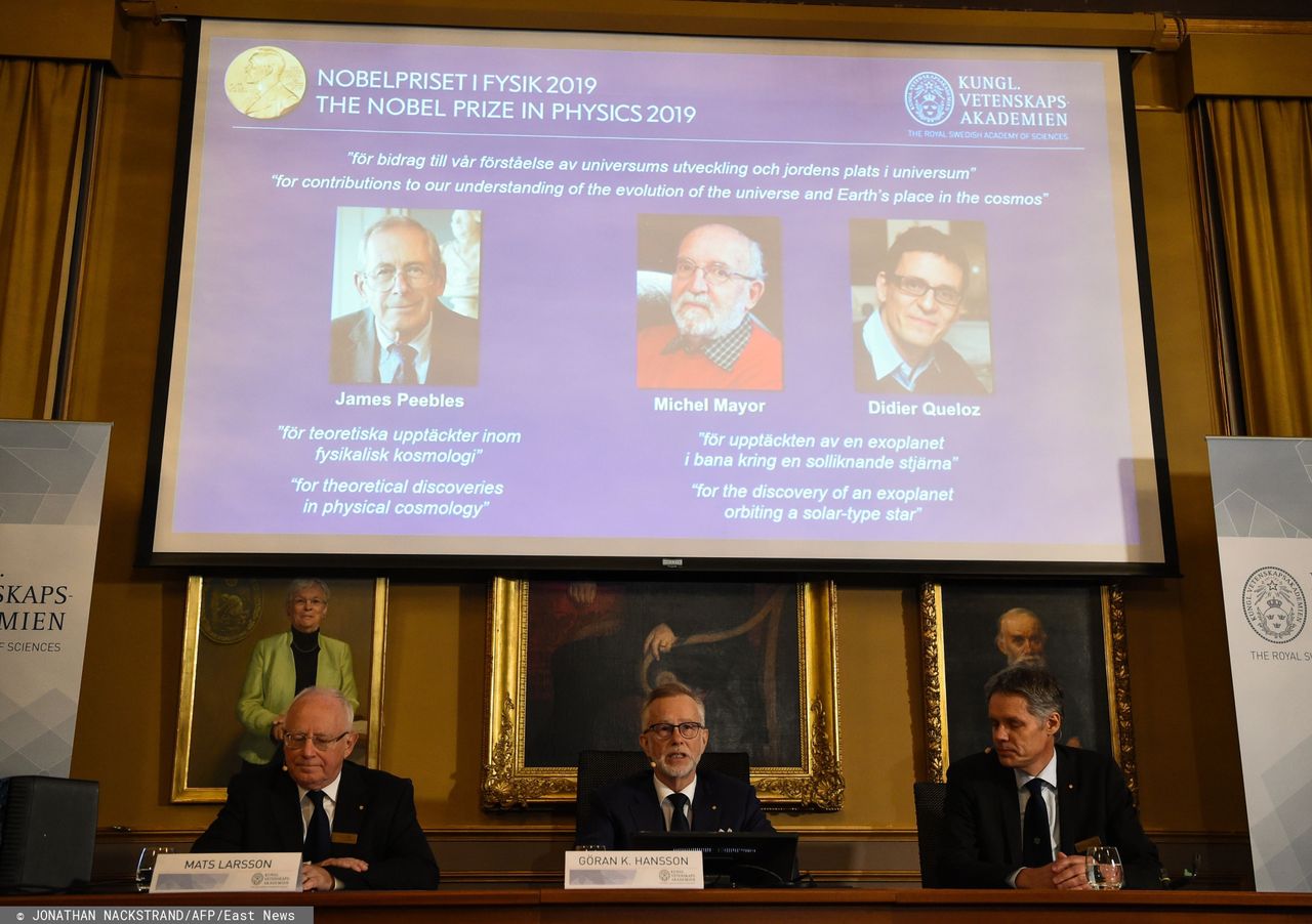 Nagrody Nobla z fizyki 2019 przyznane