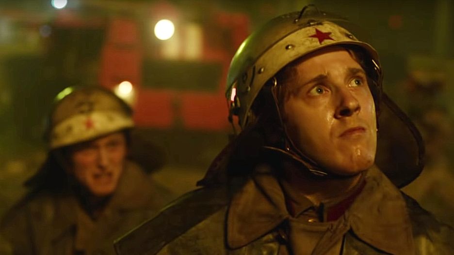 Kadr z serialu "Czarnobyl"
