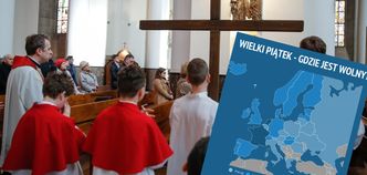 W Wielki Piątek Polak idzie do pracy. Tymczasem połowa Europy ma wolne