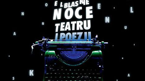 Plakat zapowiadający VII Elbląskie Noce