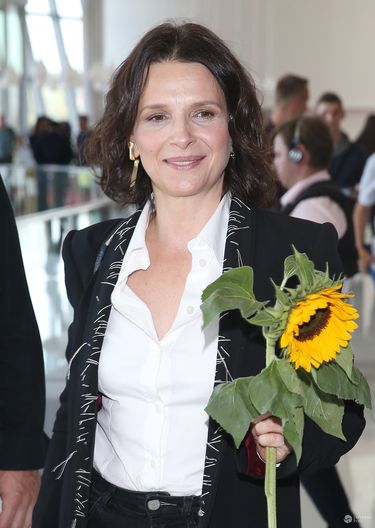 Juliette Binoche podczas festiwalu Film Spring Open 2016 w Krakowie