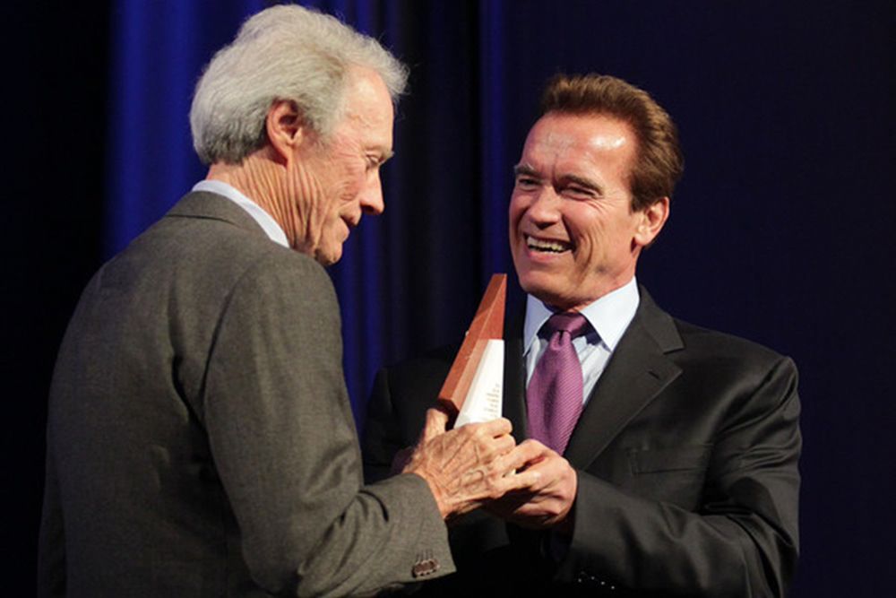 Clint Eastwood i Arnold Schwarzenegger razem wybrali się na narty
