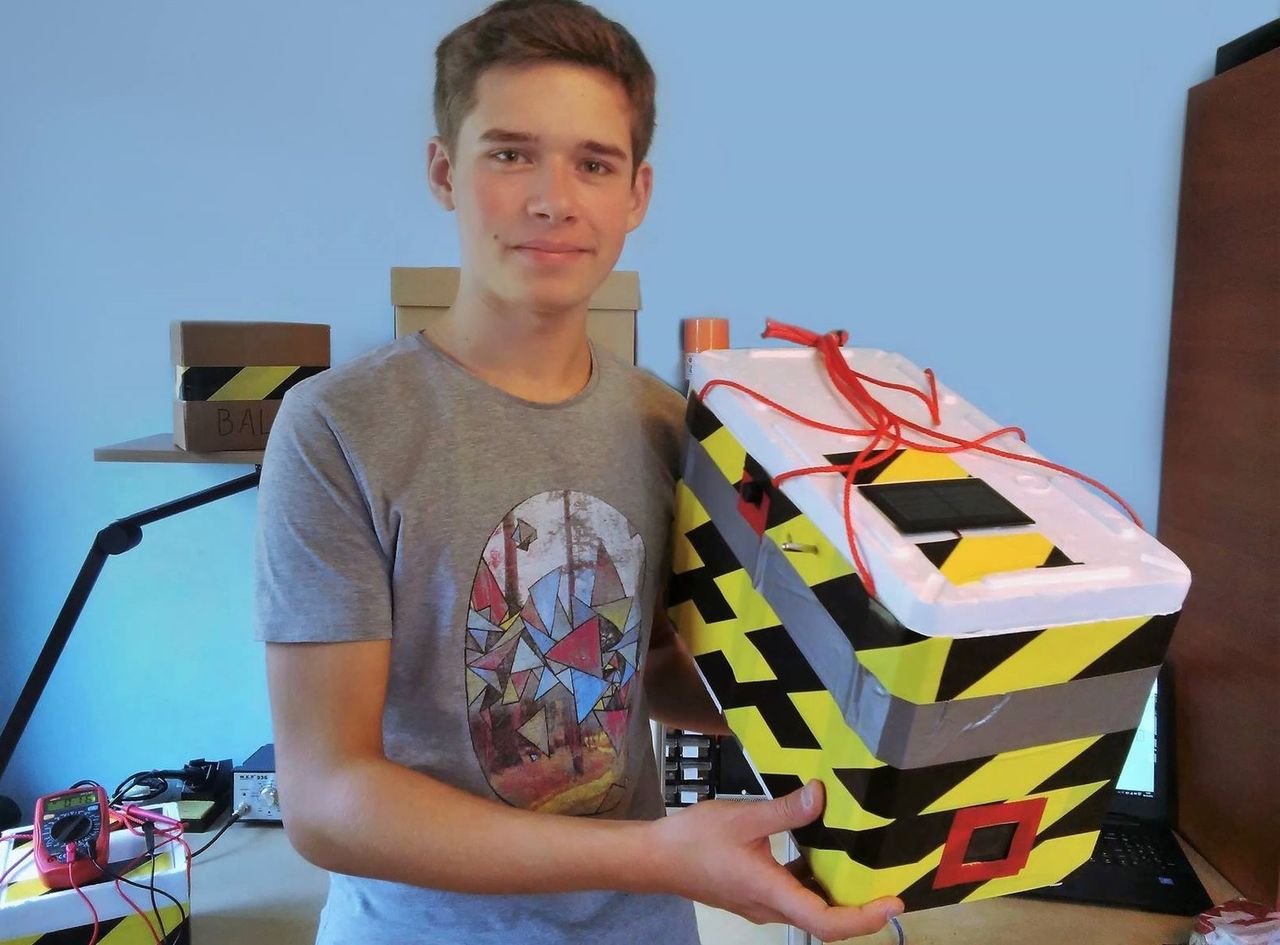16-latek z Polski prawie jak NASA. Sam zbudował sondę badawczą