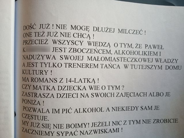 Afera pedofilska w Słupsku. To ona dostała anonim. "Dzisiaj postąpiłabym inaczej"