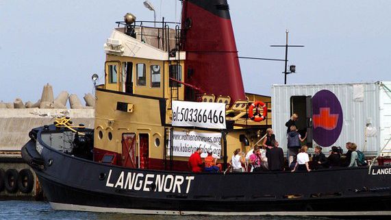 "Langenort" w porcie we Władysławowie