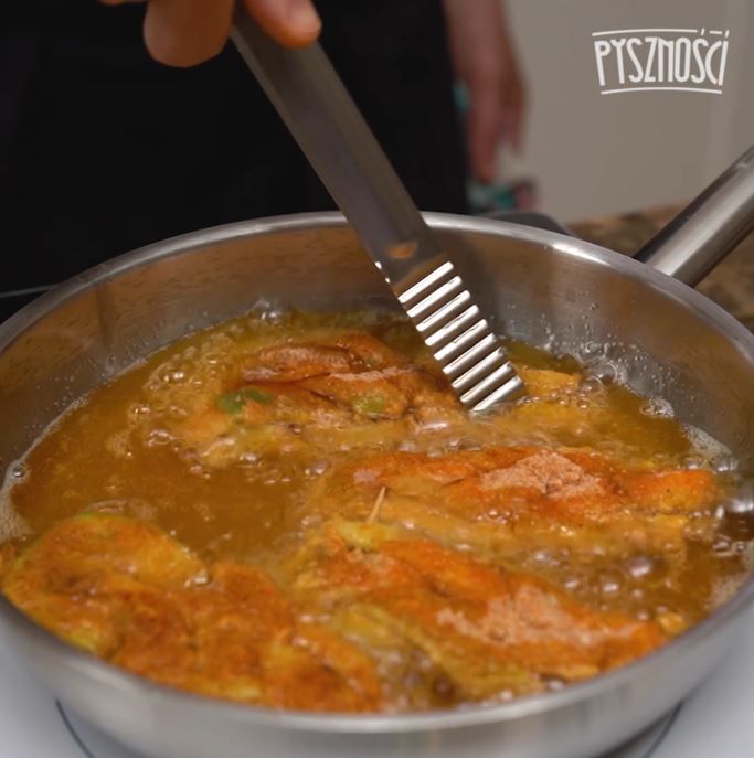 Bakłażany w cieście- Pyszności