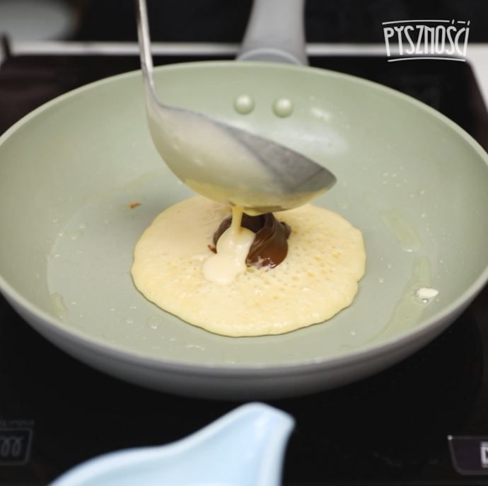 Pancakes z nutellą- Pyszności