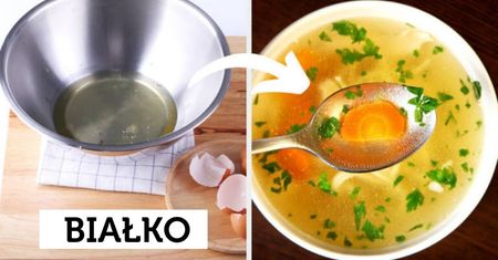 Dlaczego warto dodać białko jajka do rosołu? Babciny sposób działa do dziś
