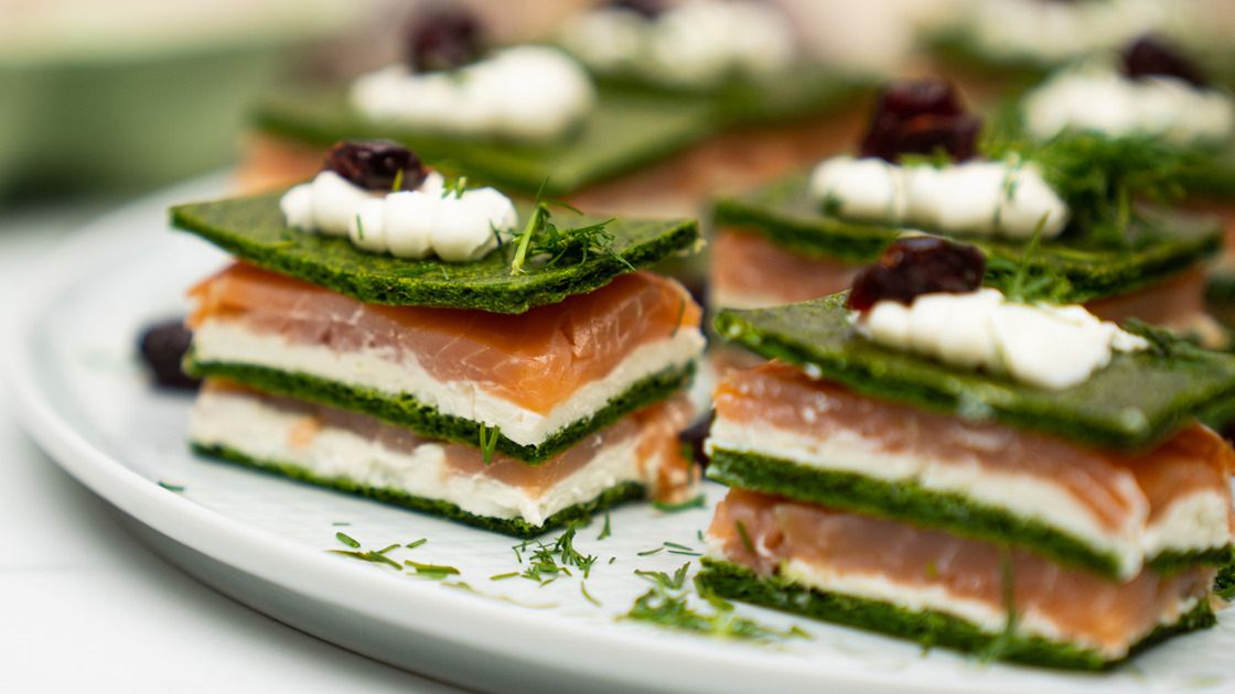 Przekąski ze szpinakiem- Pyszności