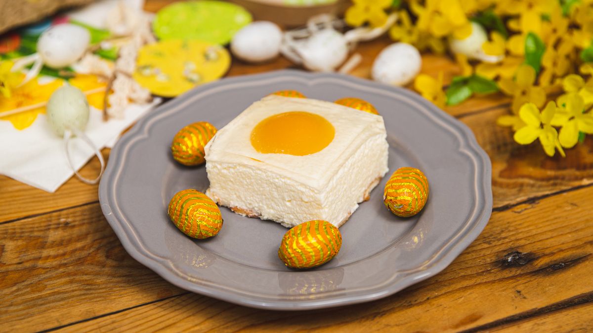 Sernik jajko sadzone- Pyszności