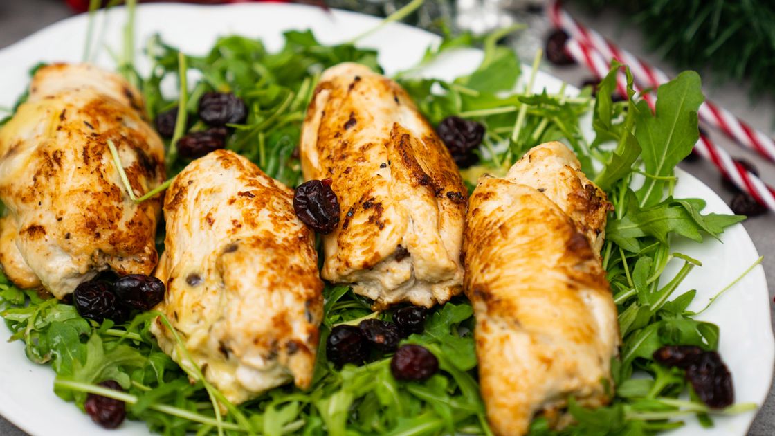 Roladki z żurawiną i camembertem- Pyszności