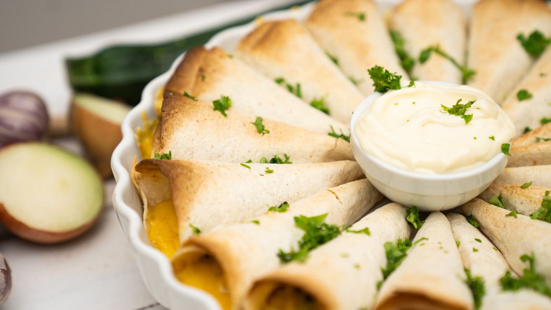 Korona z tortilli- Pyszności