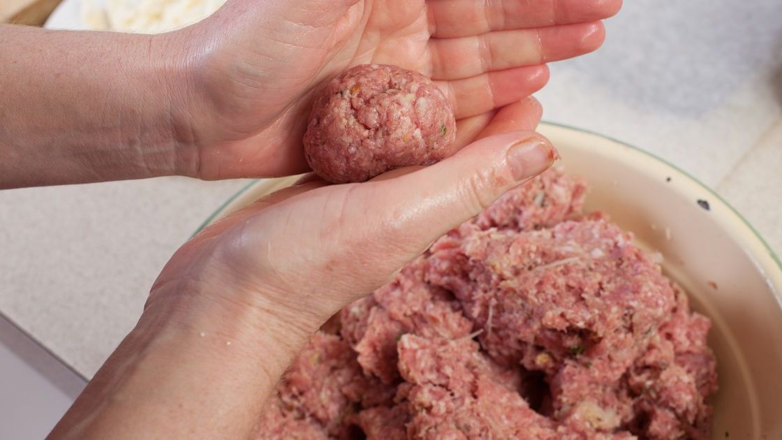 Kotlety mielone z ryżem- Pyszności