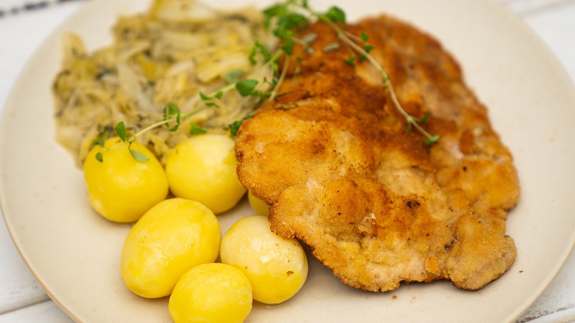 Kotlet schabowy w maślance - Pyszności