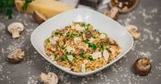 Risotto z grzybami i parmezanem. Kremowe i przepyszne