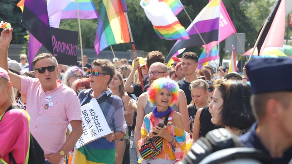 Przez Radomsko przeszedł pierwszy Marsz Równości.